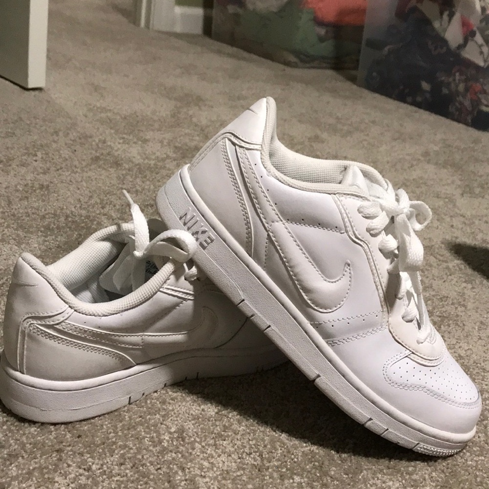 Nike white Lows